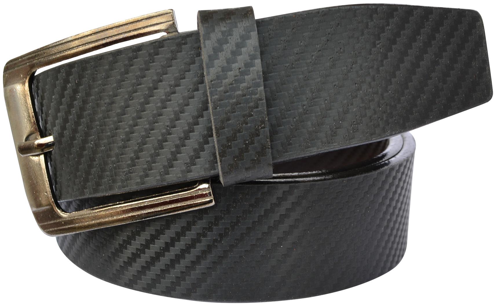 

Sunshopping Men s Black Formal Synthetic Belt