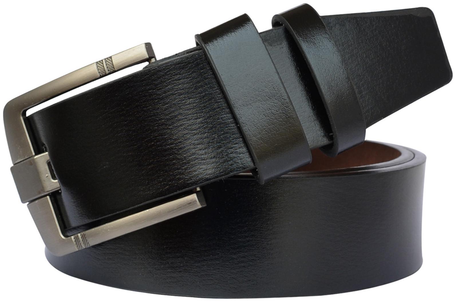 

Sunshopping men s Black Synthetic belt