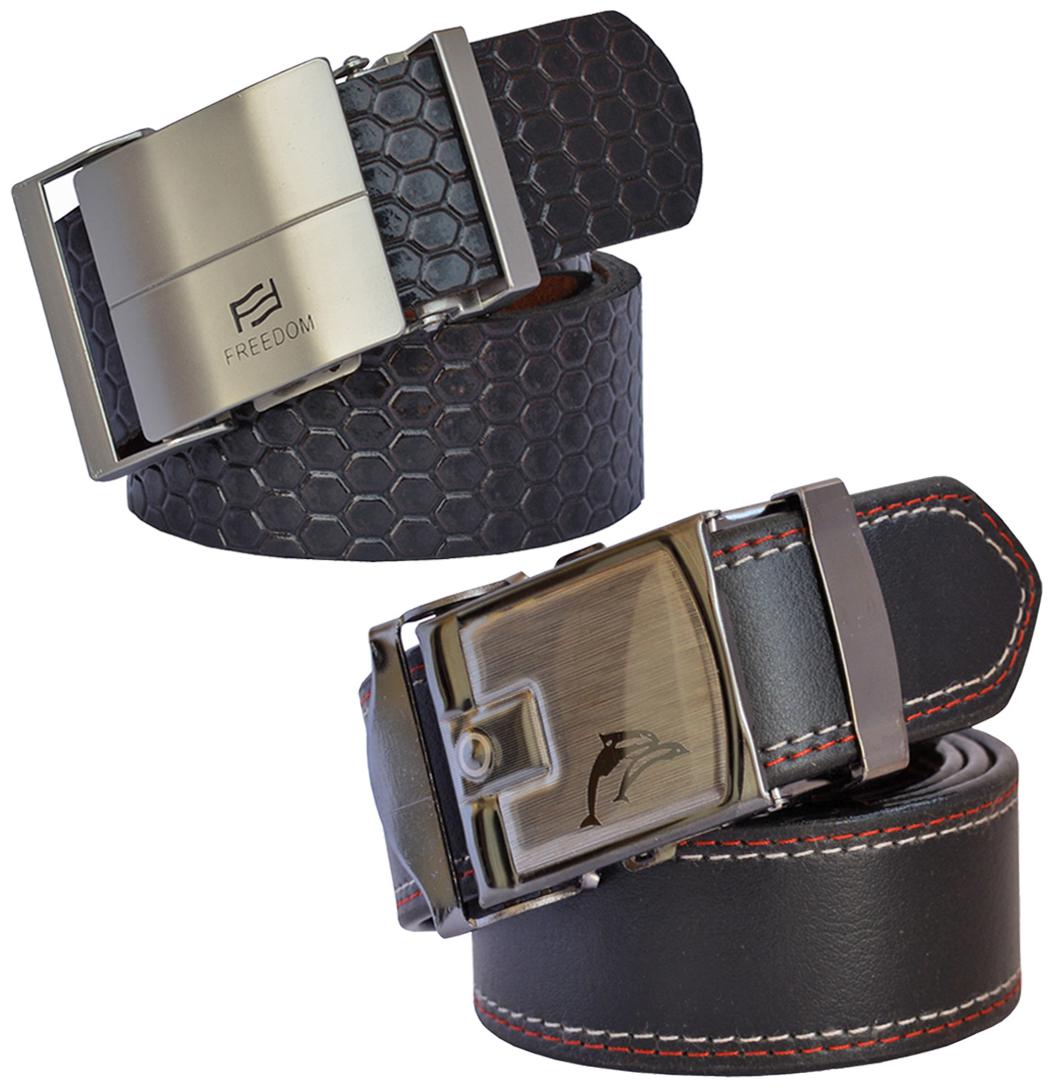 

Sunshopping Men s Black Formal Synthetic Belts