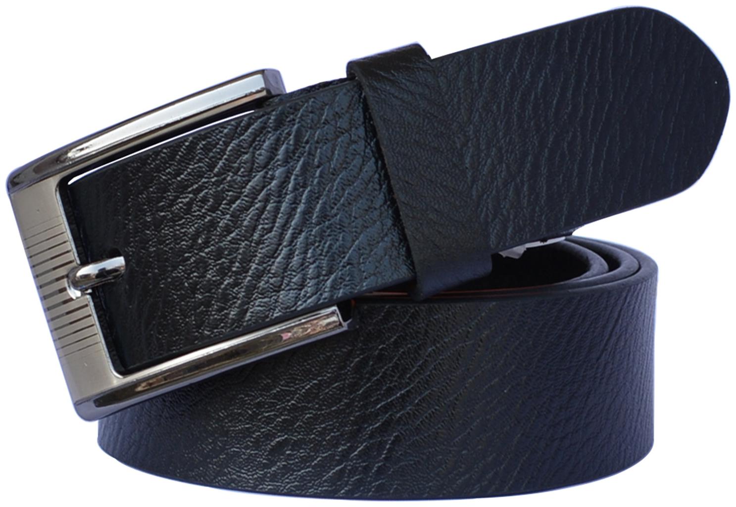 

Sunshopping Men s Black Formal Leather Belt