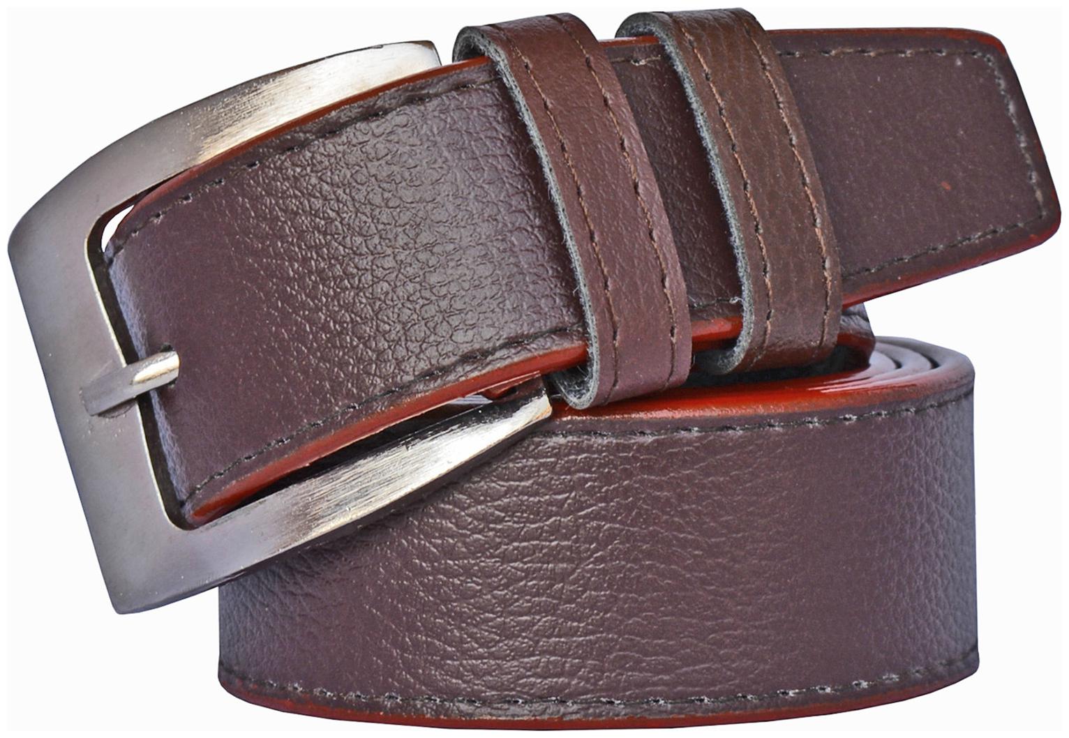 

Sunshopping men s Brown Needle Pin Point Buckle belt