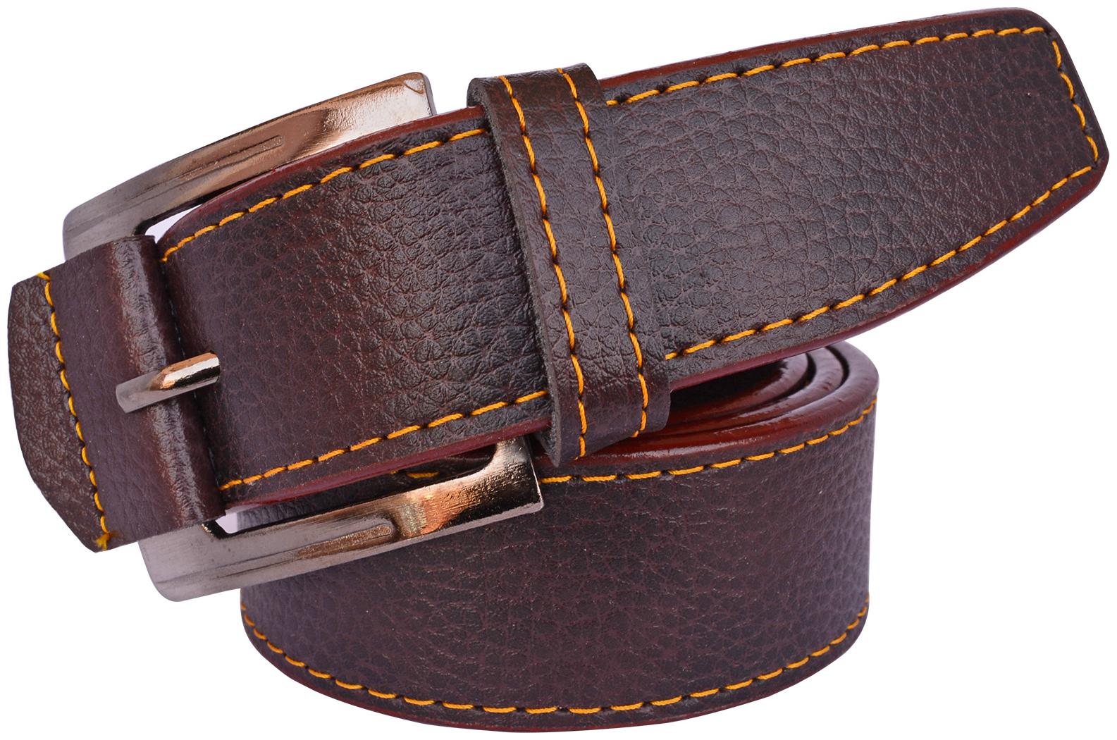 

Sunshopping men s Brown Needle Pin Point Buckle belt
