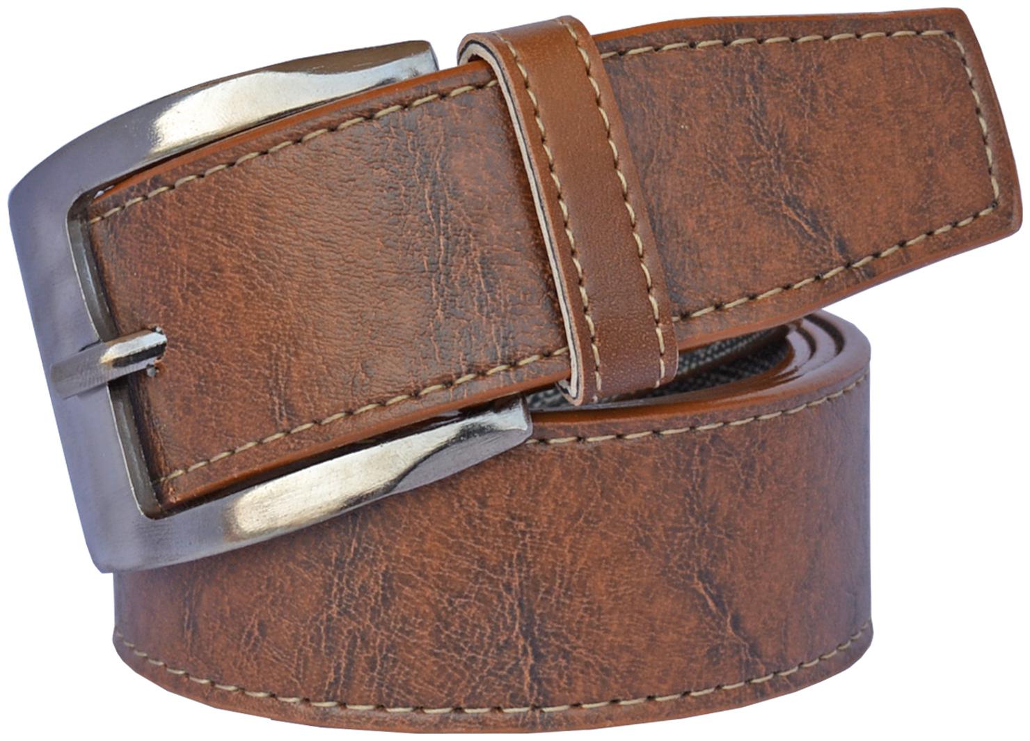 

Sunshopping men s Brown Needle Pin Point Buckle belt