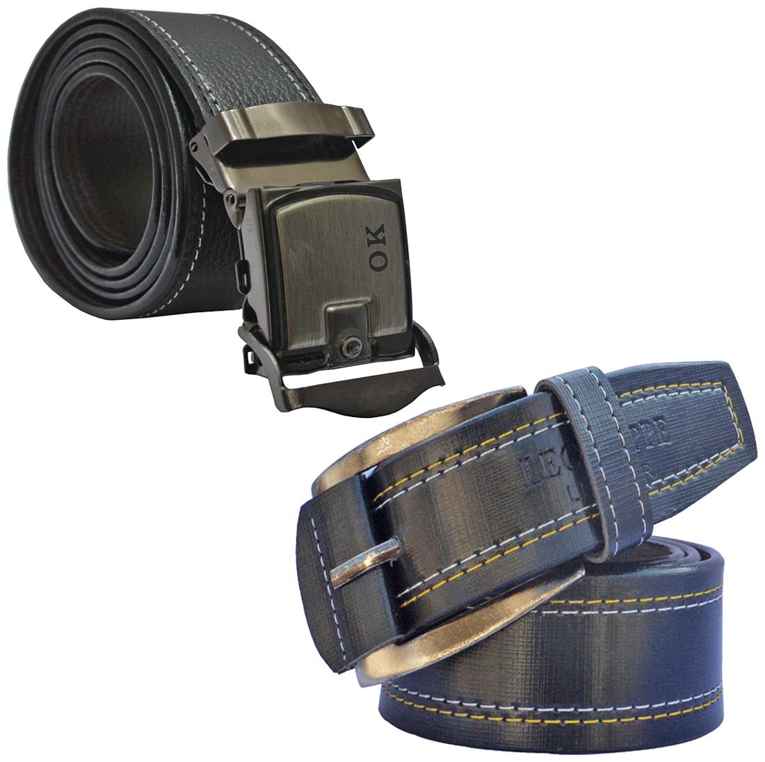 

Sunshopping men s Black belts combo