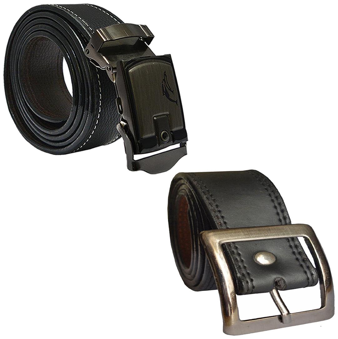 

Sunshopping men s Black belts combo