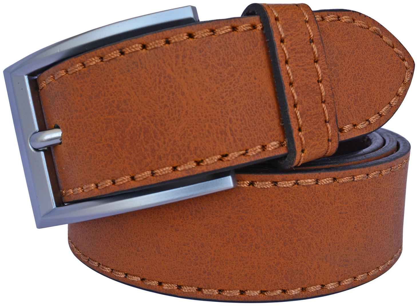

Sunshopping Men s Tan Leather Belt