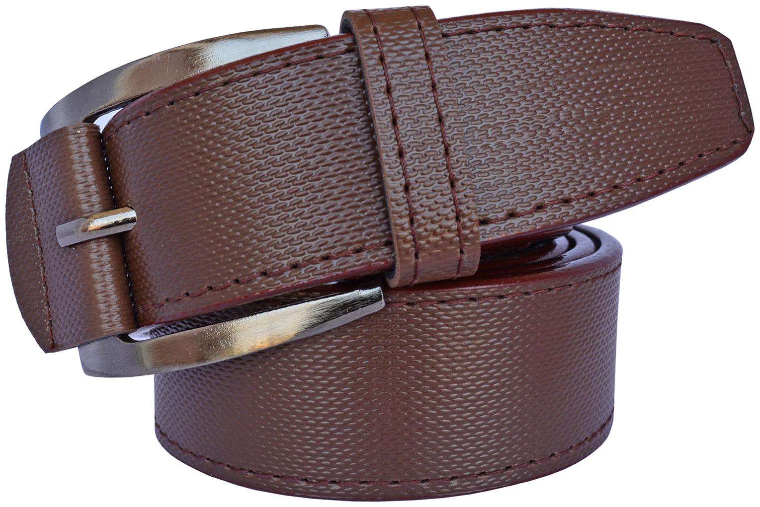 

Sunshopping men s Brown Needle Pin Point Buckle belt