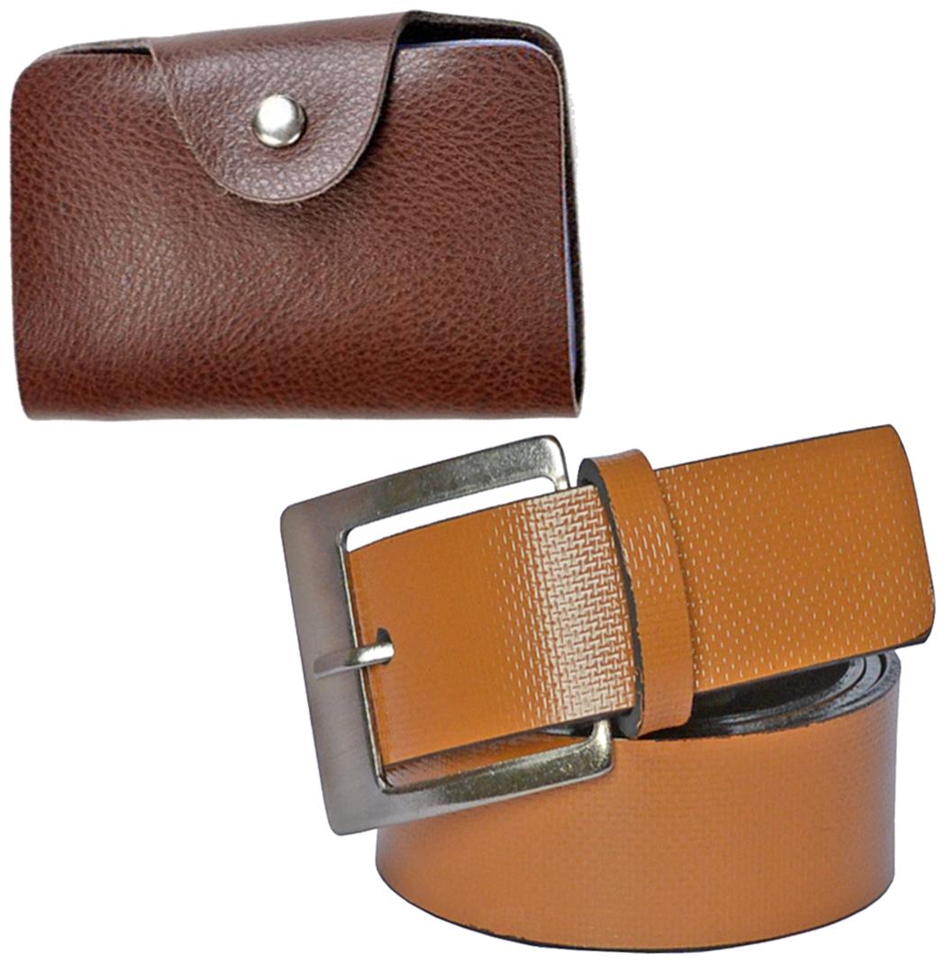 

Sunshopping Men Formal Belt Card Wallet Free