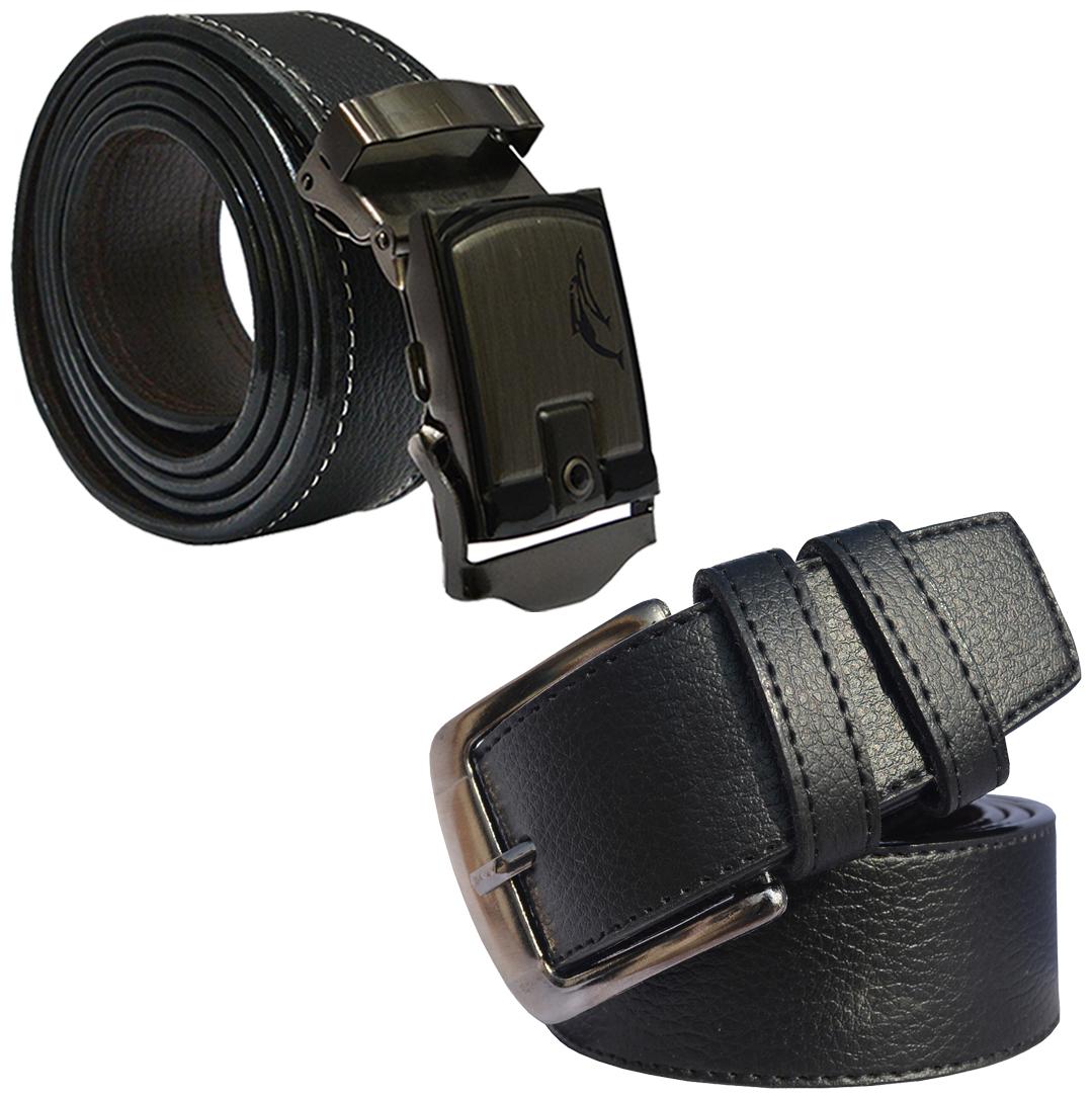 

Sunshopping men s Black belts combo