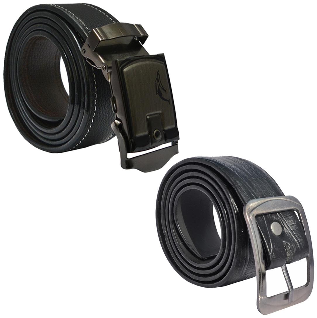 

Sunshopping men s Black belts combo