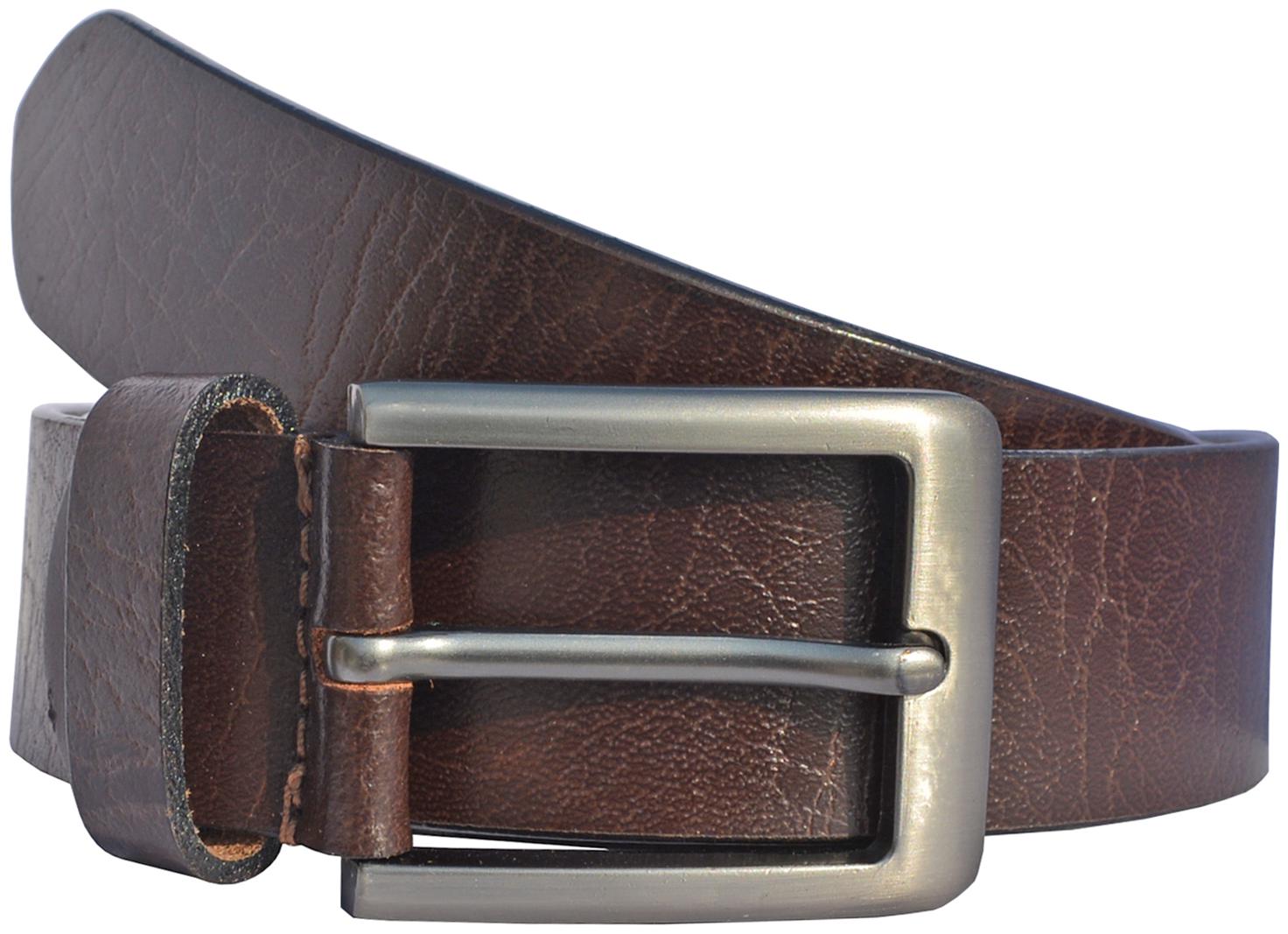 

Sunshopping men s Brown Needle Pin Point Buckle Leather belt
