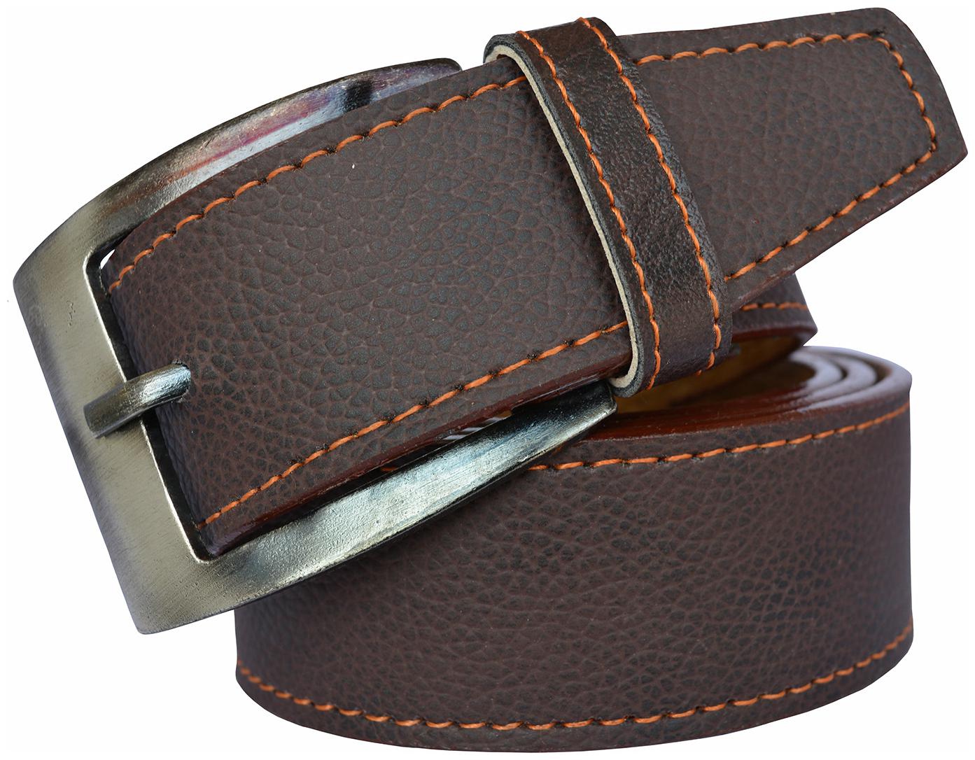 

Sunshopping men s Brown Needle Pin Point Buckle belt
