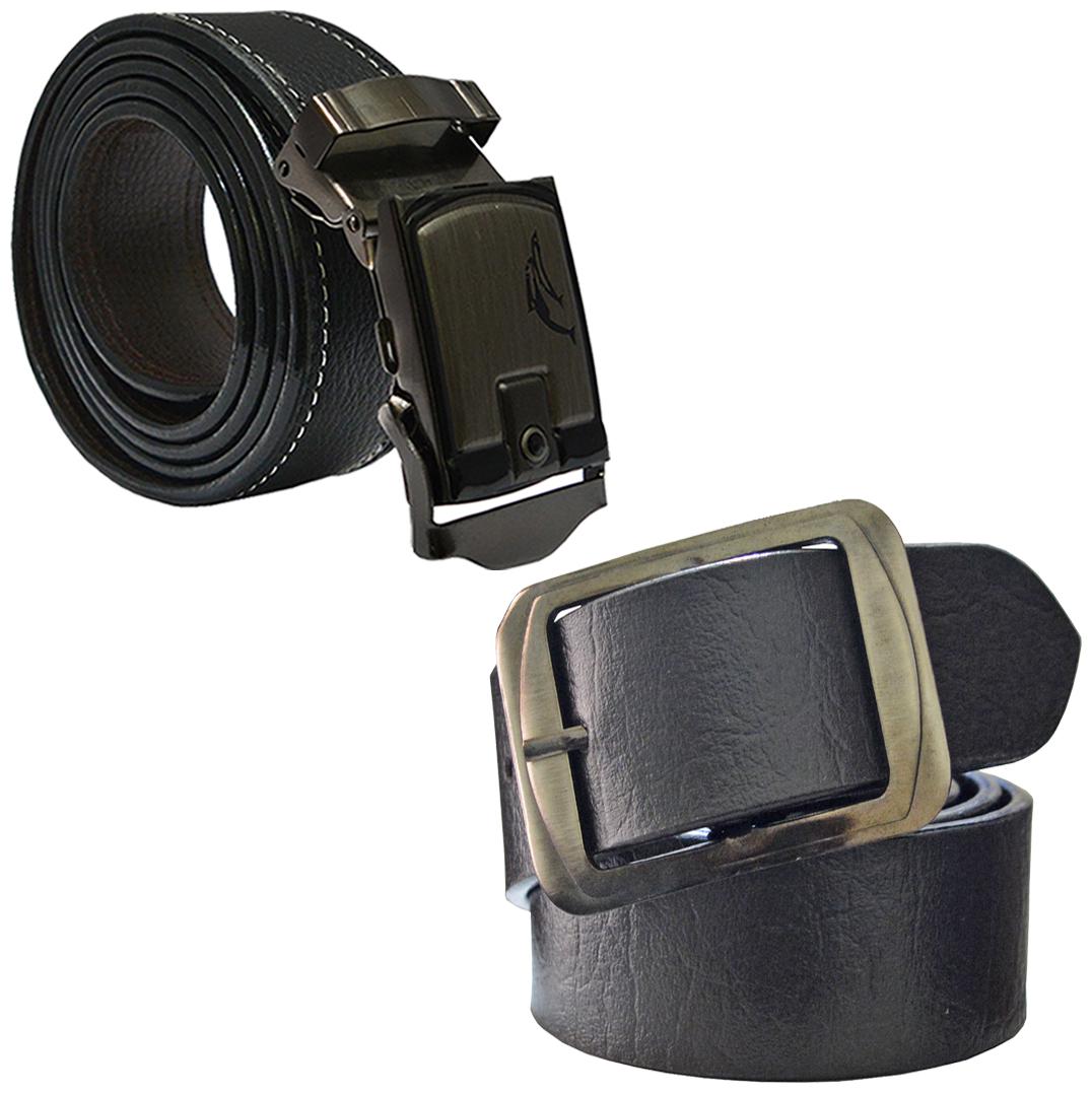 

Sunshopping men s Black belts combo
