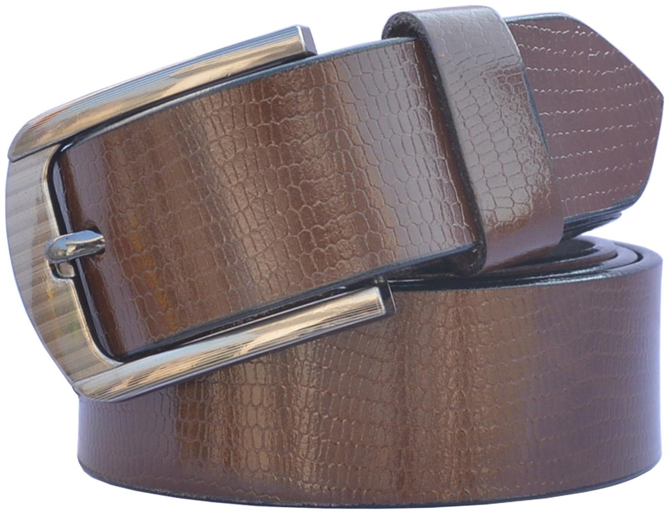 

Sunshopping men s Brown Needle pin Point Buckle belt