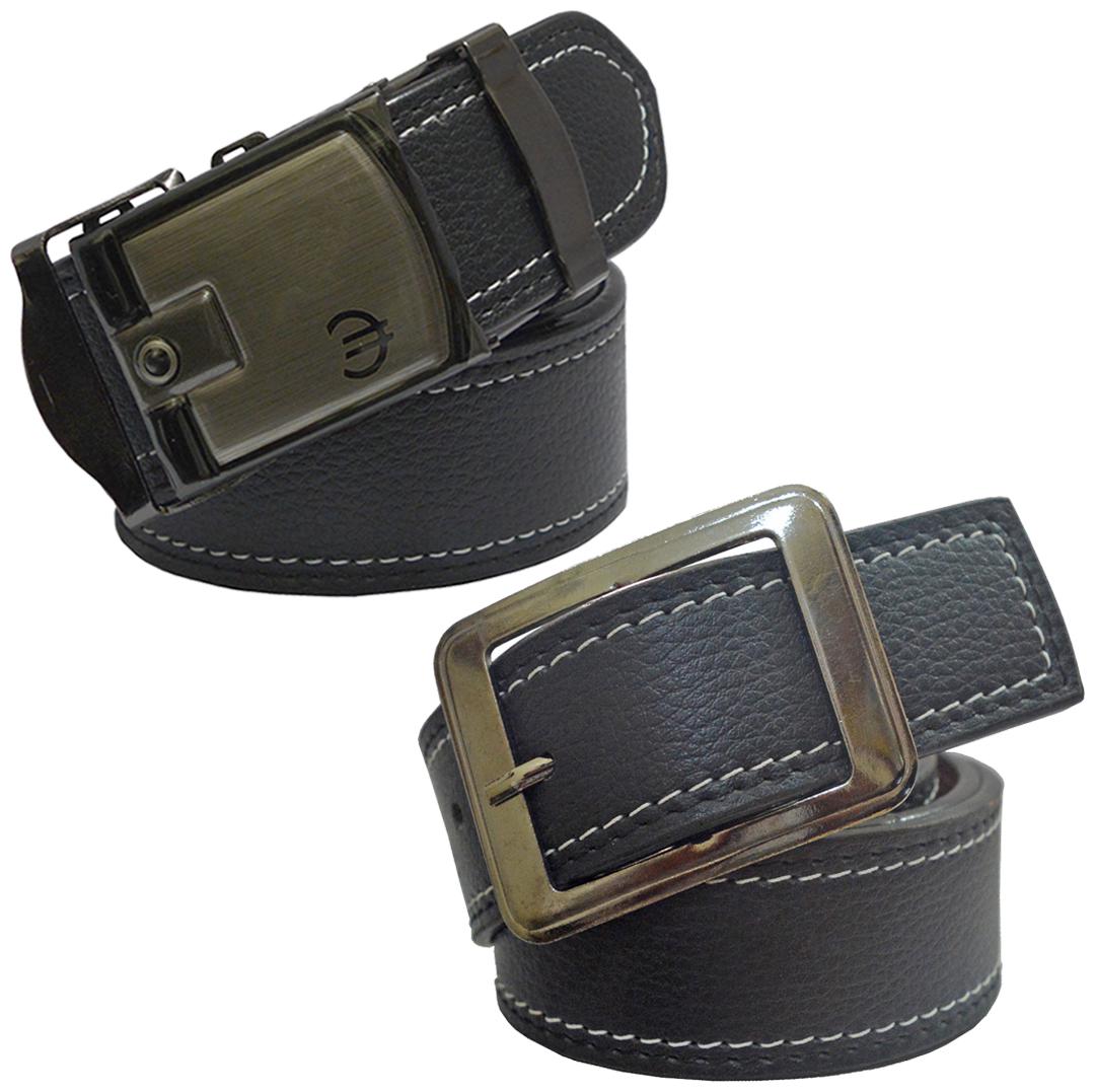 

Sunshopping men s Black belts combo