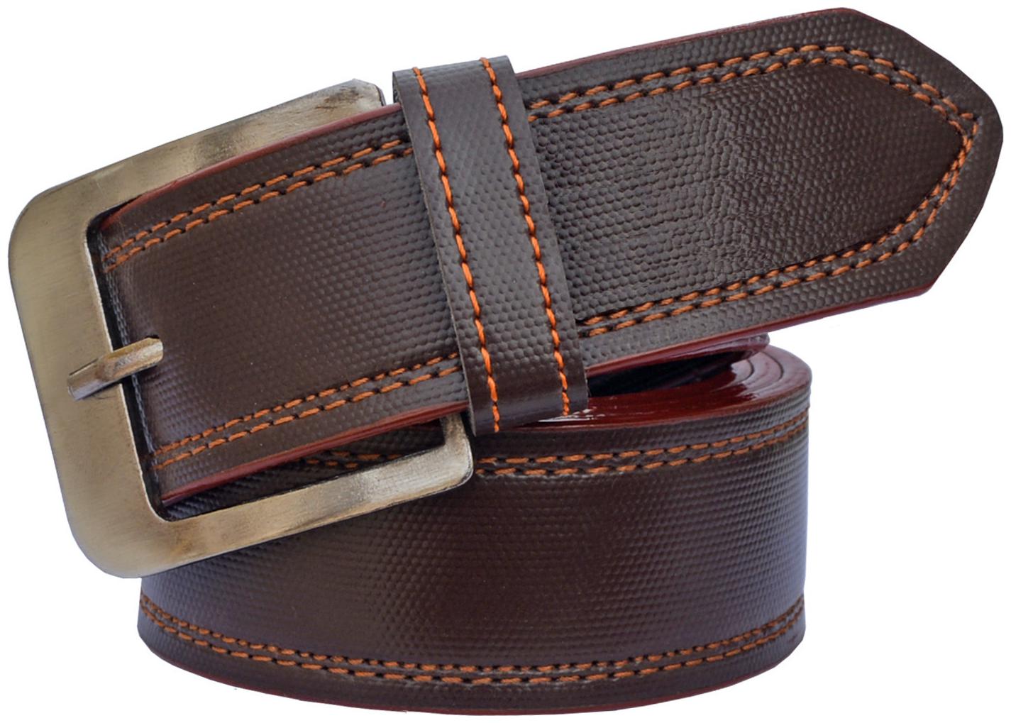 

Sunshopping men s Brown Needle Pin Point Buckle belt