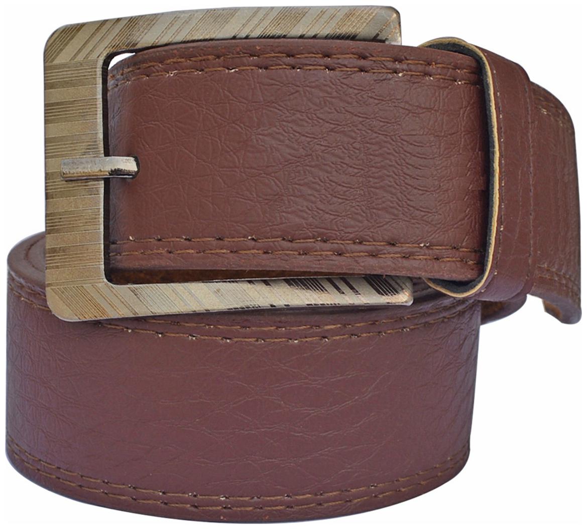 

Sunshopping men s Brown Needle Pin Point Buckle belt
