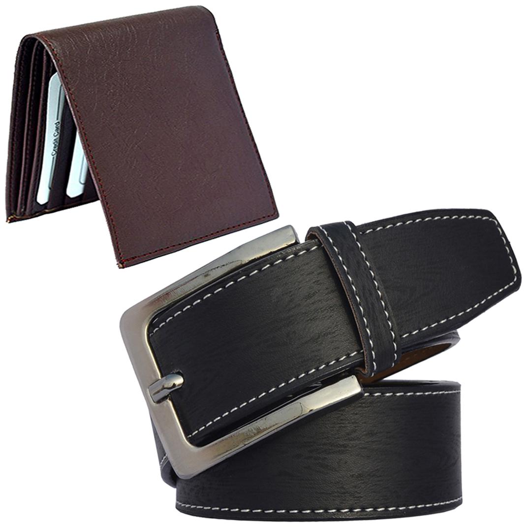 

Sunshopping Belt And Wallet For Men