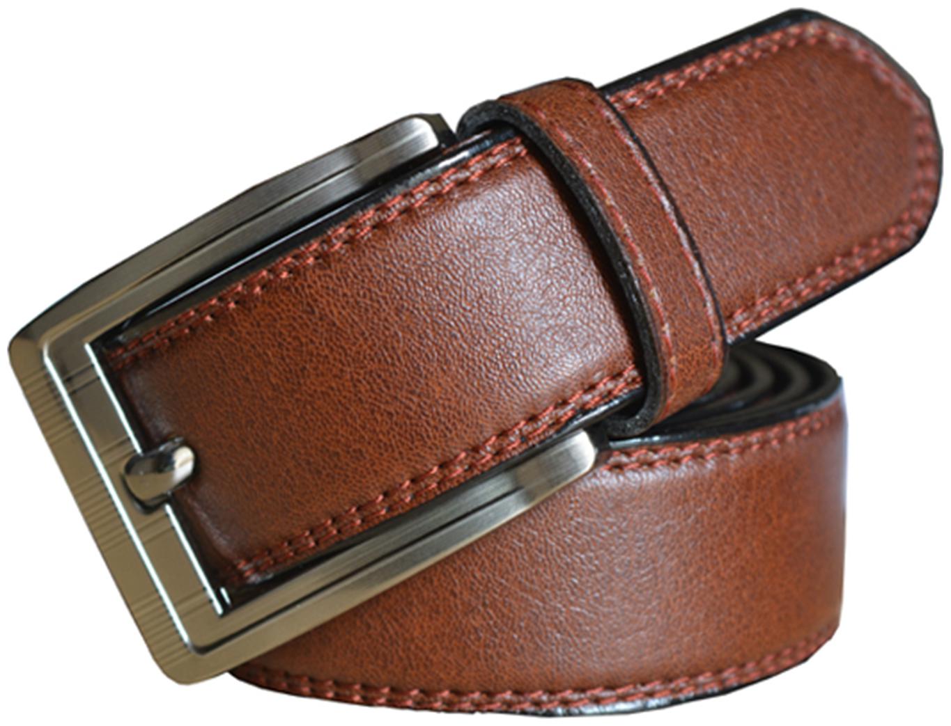 

Sunshopping men s tan leatherite needle pin point buckle belt