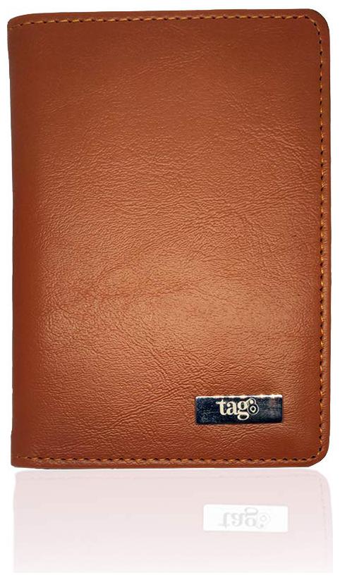 

Tag8 Unisex Pu Passport cover - Tan Pack of 1