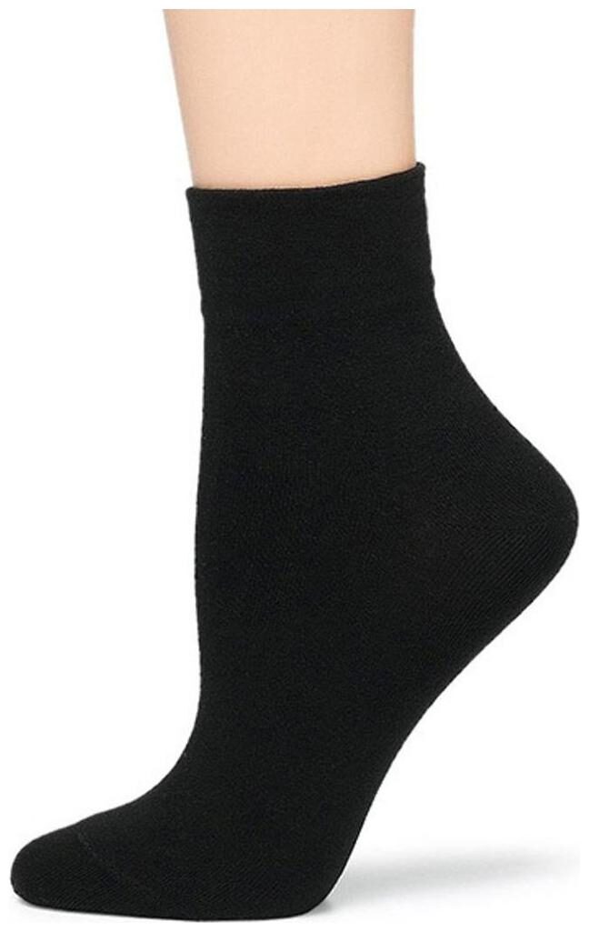 

Tahiro Black Cotton Thin Ankle Length Socks - Pack Of 1