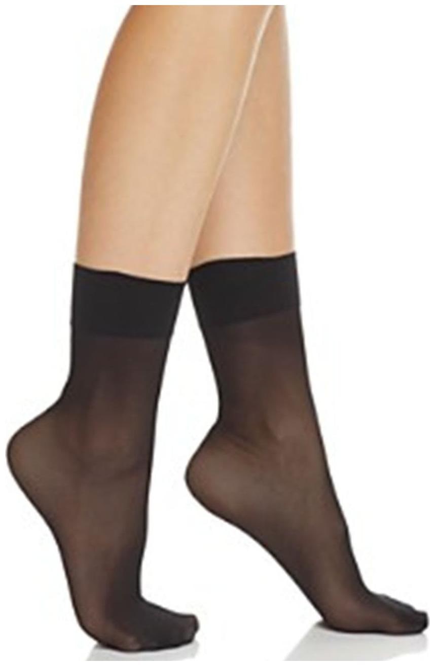 

Tahiro Black Micro Fiber Stocking Socks - Pack Of 1