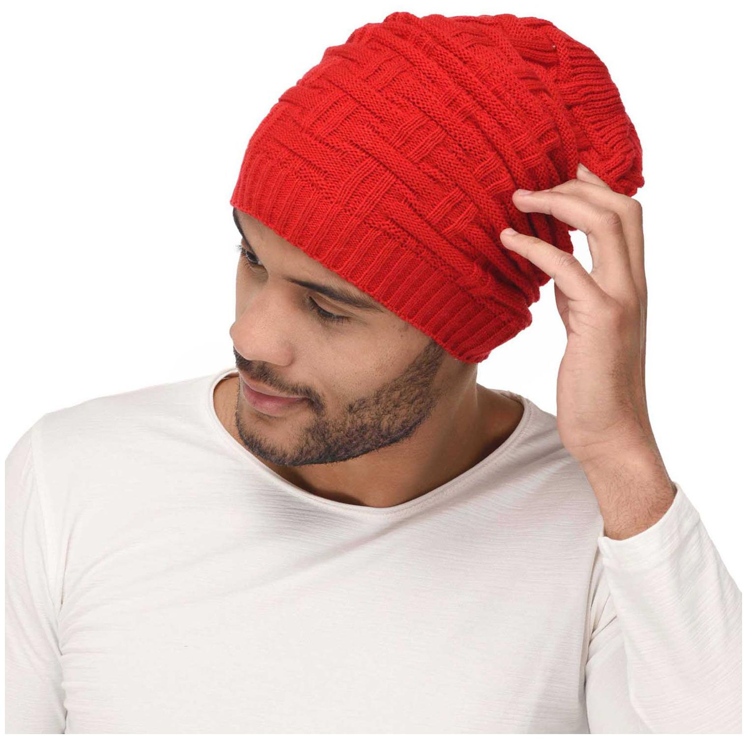 

Tailos New Design Winter Woolen Beanie Cap