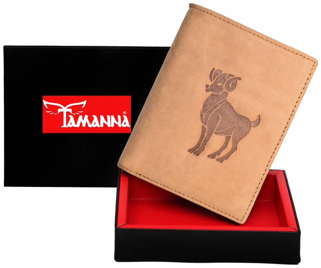 

Tamanna Men Tan Leather Bi-Fold Wallet ( Pack of 1 )