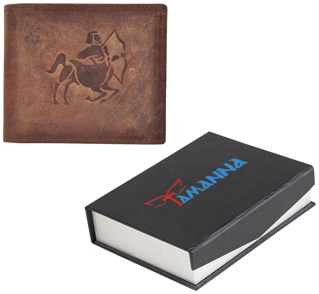 

Tamanna Men Brown Leather Bi-Fold Wallet ( Pack of 1 )