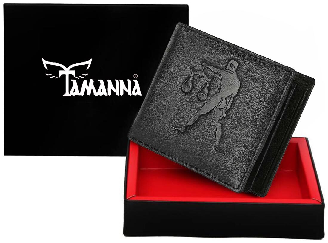 

Tamanna Men Black Leather Bi-Fold Wallet ( Pack of 1 )