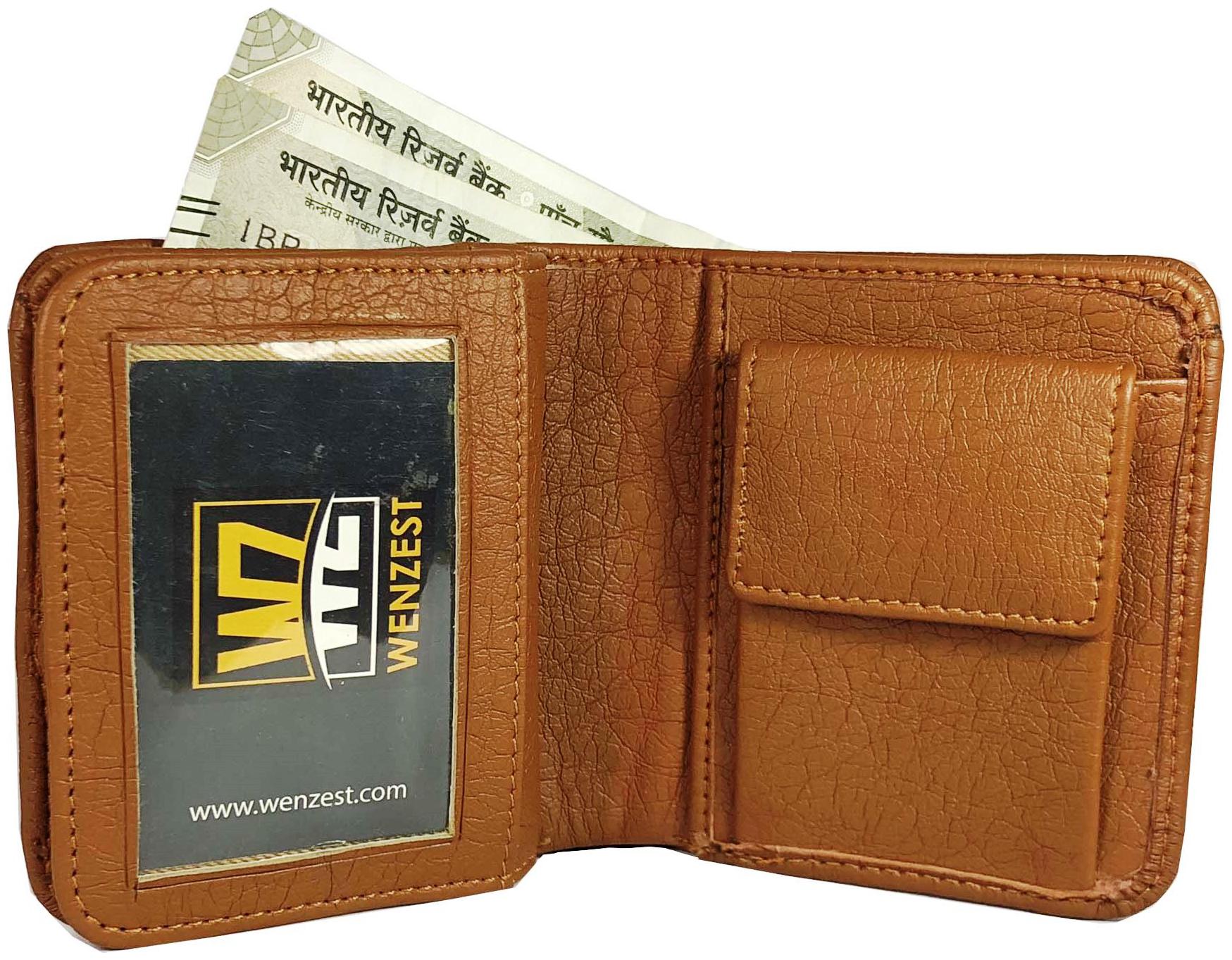 

WENZEST Men Tan Pu Bi-Fold Wallet ( Pack of 1 )
