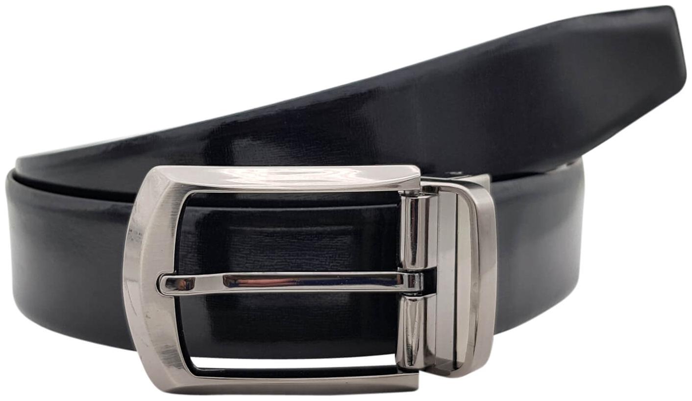 

The Armanto Textured Formal Reversible Leather Belt