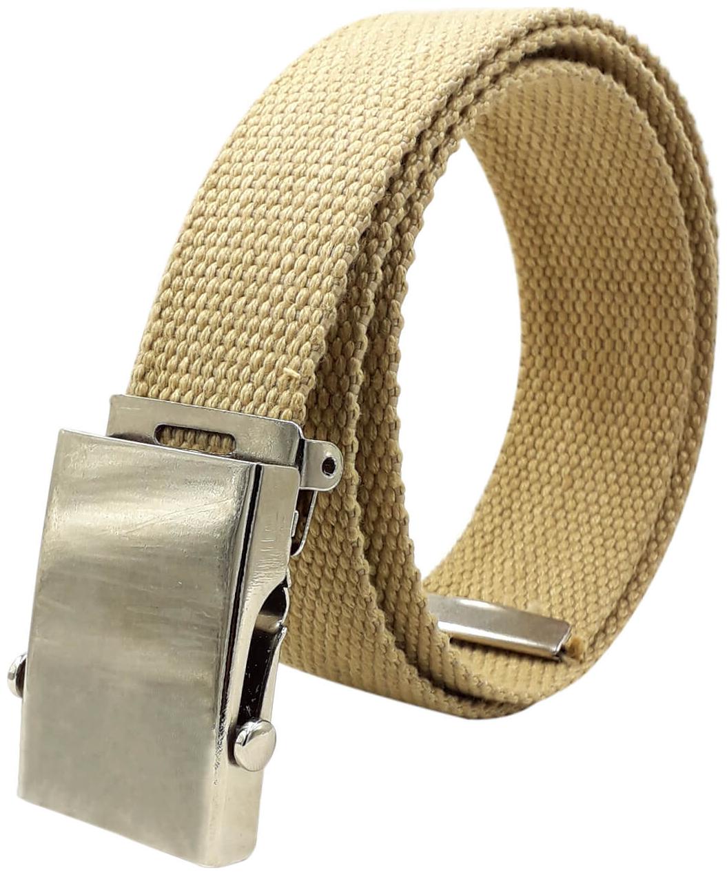 

The Beige Canvas Belt