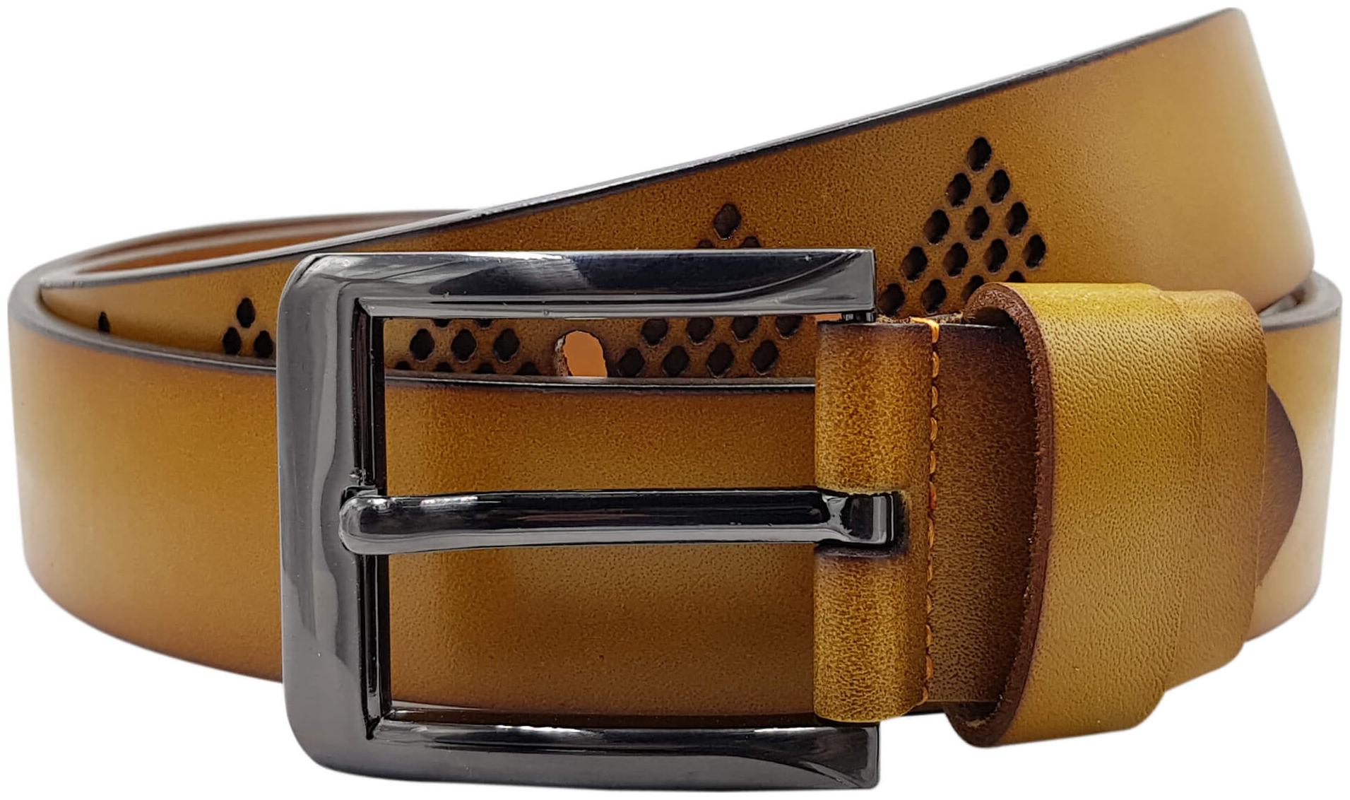 

The Beige Designer 100 Genuine Leather Belt