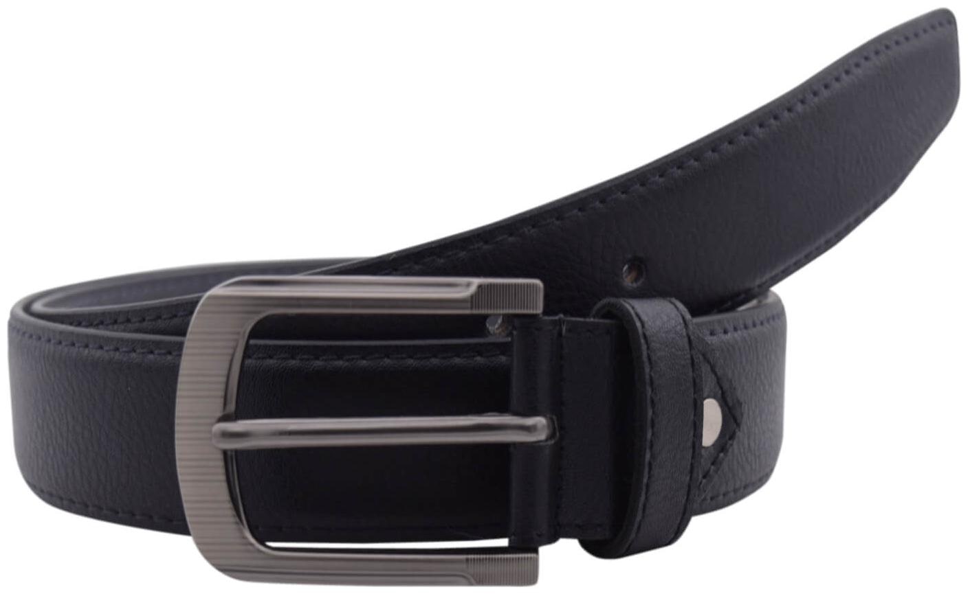 

The Black Textured Casual Belt