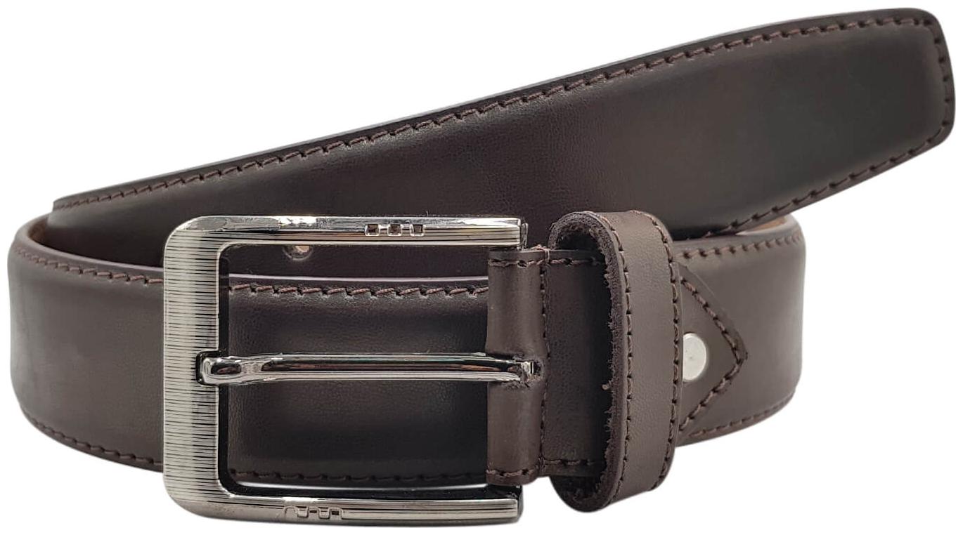 

The Brown Textured Semi Formal Belt