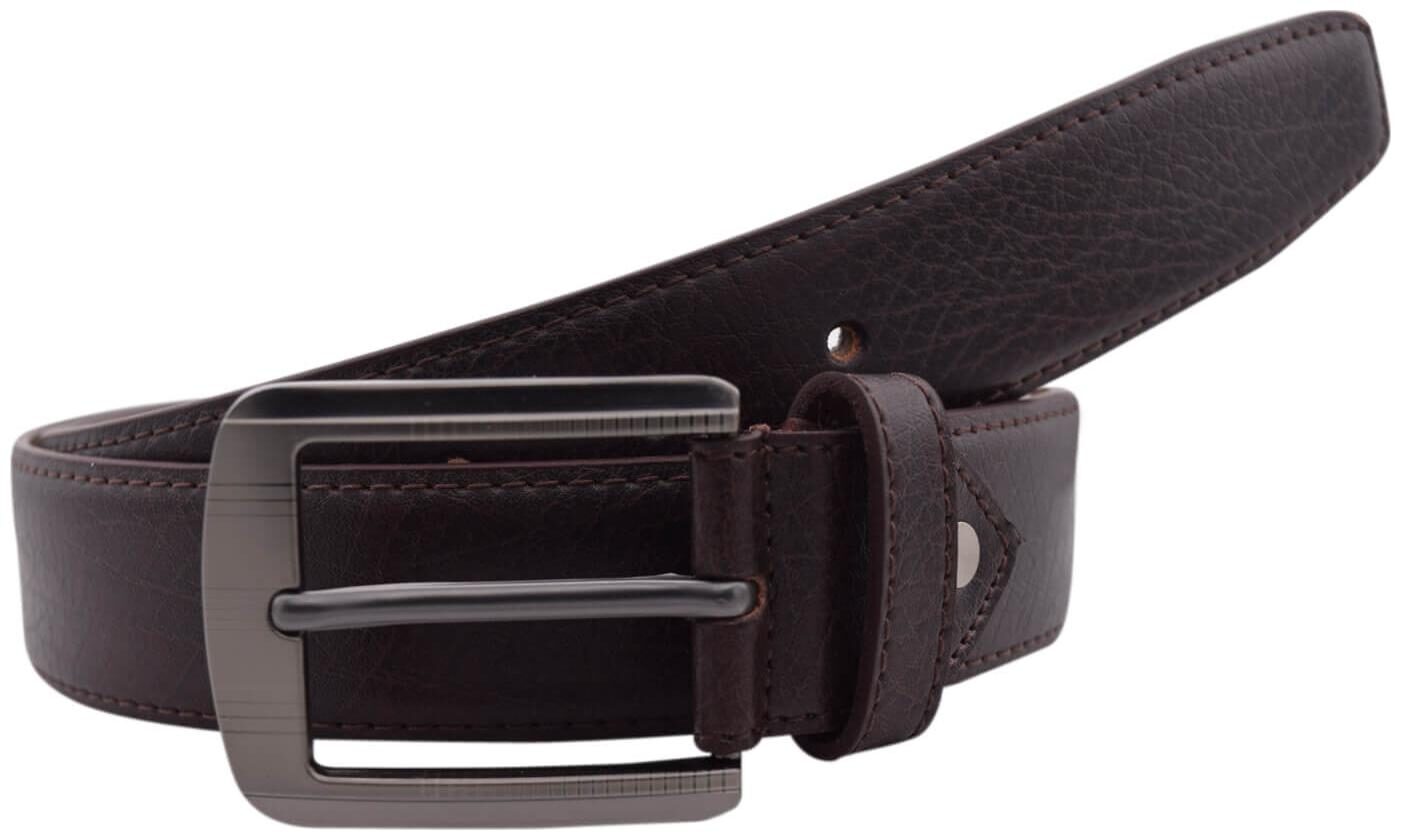 

The Brown Textured Semi Formal Belt