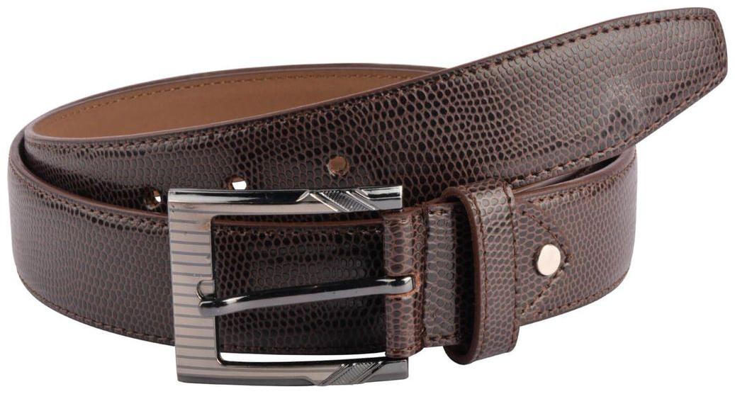 

The Brown Textured Formal Belt
