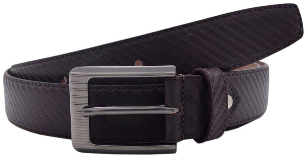 

The Brown Textured Semi Formal Belt