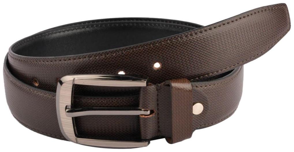 

The Brown Textured Formal Belt
