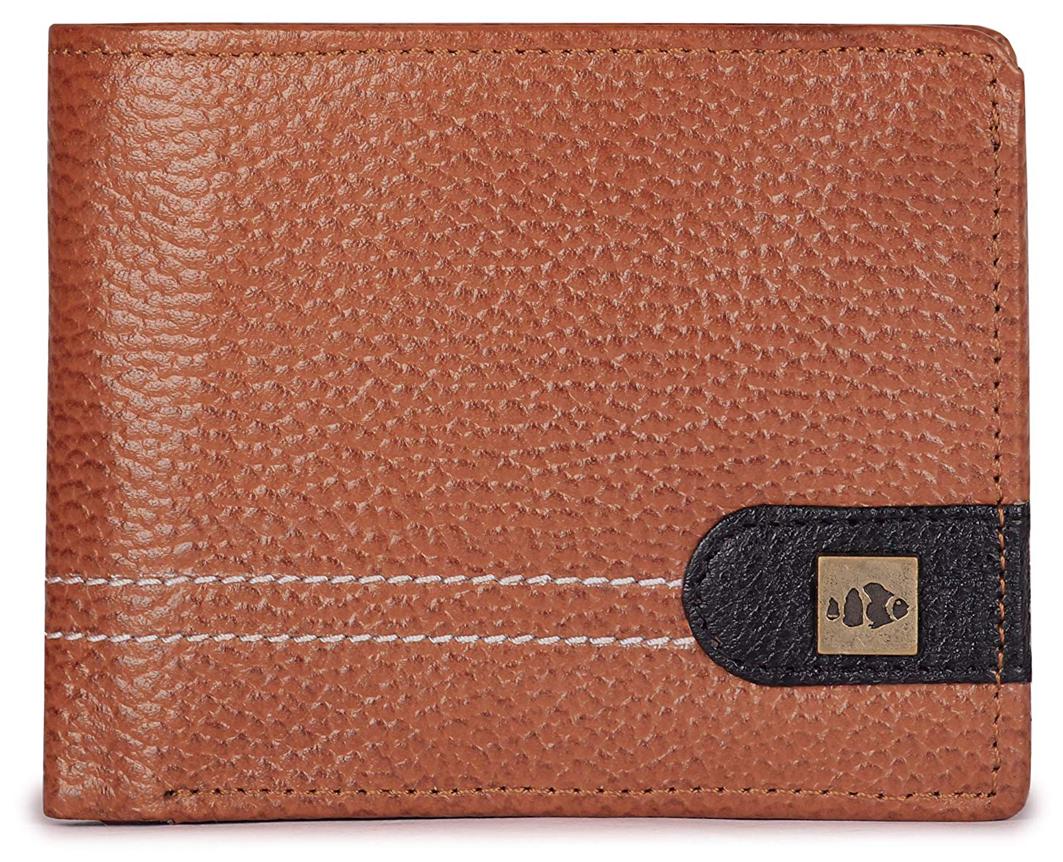 

The Clownfish Grandeur Men s Wallet Genuine Leather Wallets for Men (Bronze)