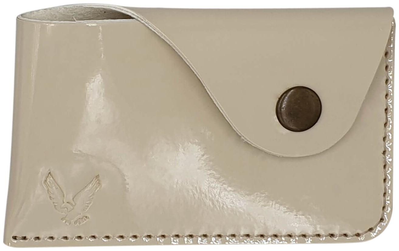

The Cream Rectangular Gloss Card Holder