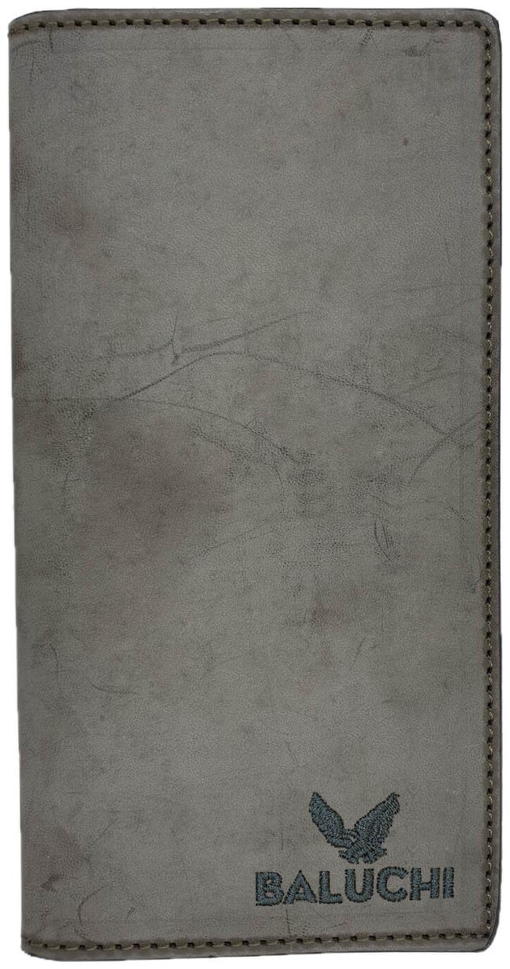 

The Grey Rough Long Wallet