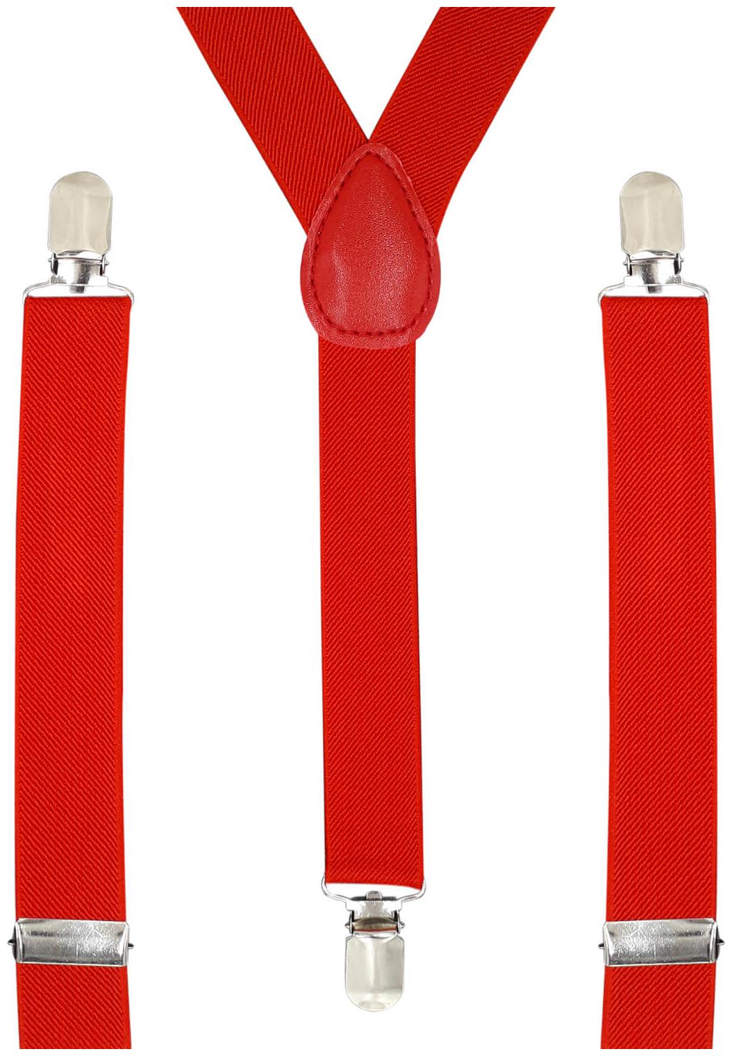 

The Red Solid Suspender