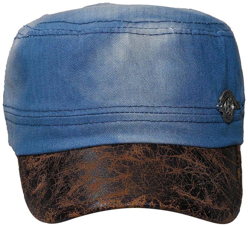 

Tiekart Blue Denim Trendy Caps for Men