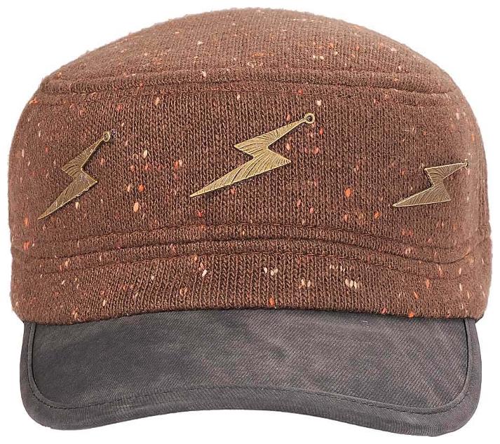

Tiekart Brown Woollen Warm Winter Caps For Men