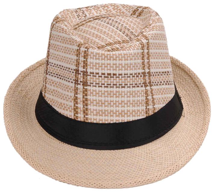 

Tiekart Cream Cotton Hats For Men