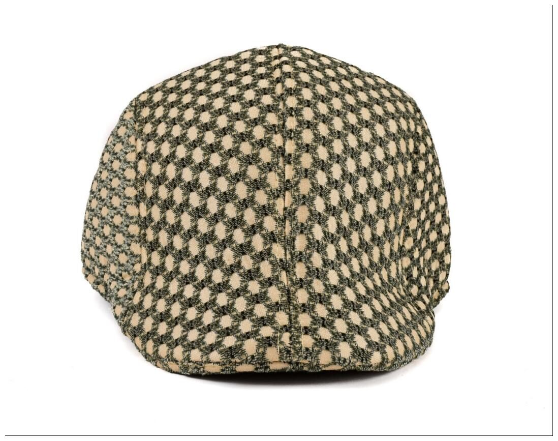 

Tiekart-Men Beige Winter Golf Cap