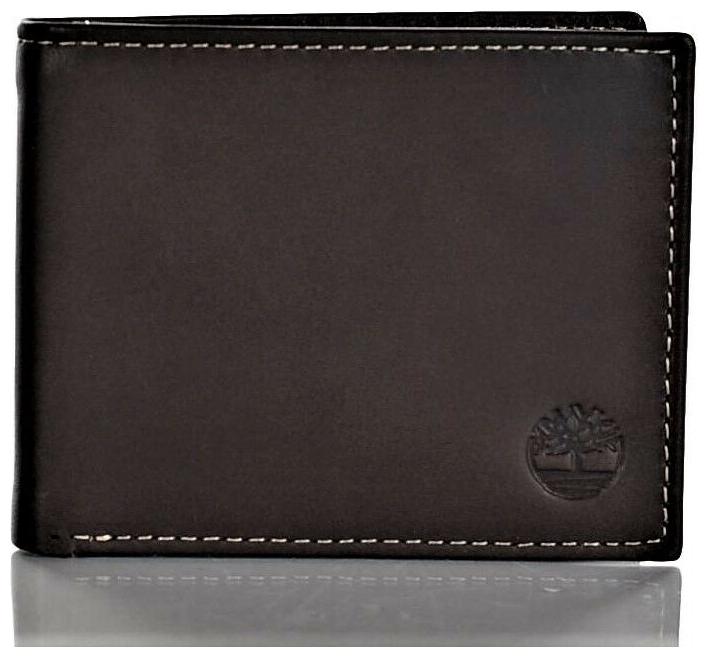 

Timberland Men s Genuine Smooth Leather Cloudy Passcase Wallet
