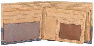 Titan Men Brown Leather Bi-Fold Wallet